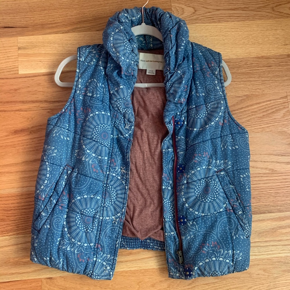 Anthropologie Puffer Vest